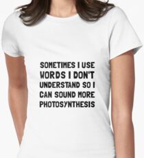 Photosynthesis Women's Fitted T-Shirt