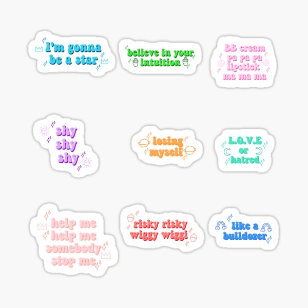 Twice Shy Stickers For Sale Redbubble