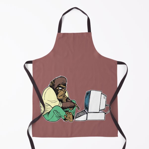 Item preview, Gorilla on Computer designed and sold by Venture-Graphix.