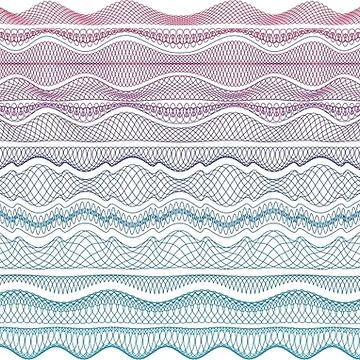 Artwork thumbnail, Guilloche Wave [Roufxis-Rb] by RoufXis
