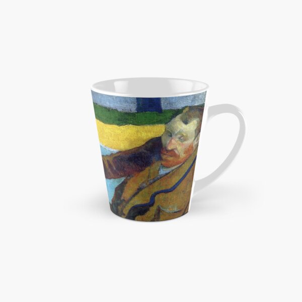 Enhanced, High Res. Paul Gauguin Painting, Vincent van Gogh Painting Sunflowers (1888) Tall Mug