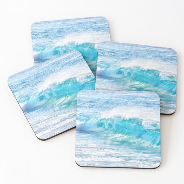 Item preview, Turquoise Wave On the Hawaii Beach designed and sold by JTS STORE.
