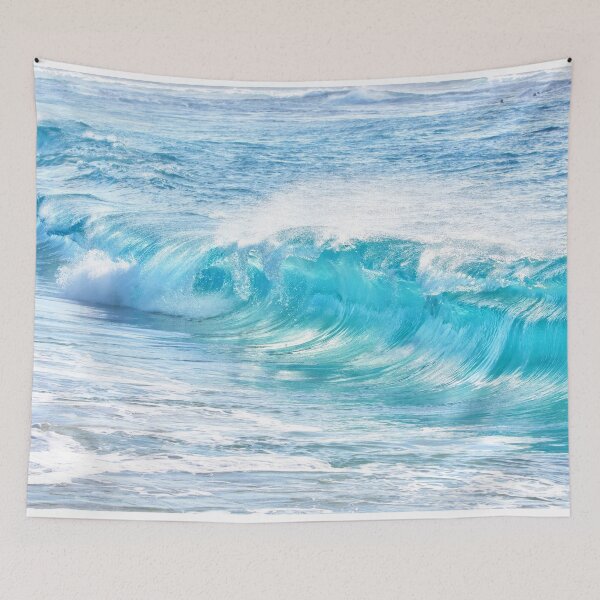 Item preview, Turquoise Wave On the Hawaii Beach designed and sold by JTS STORE.