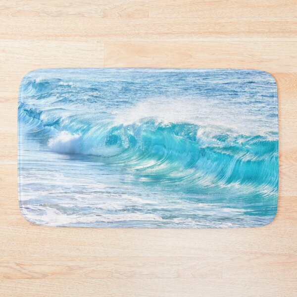 Item preview, Turquoise Wave On the Hawaii Beach designed and sold by JTS STORE.