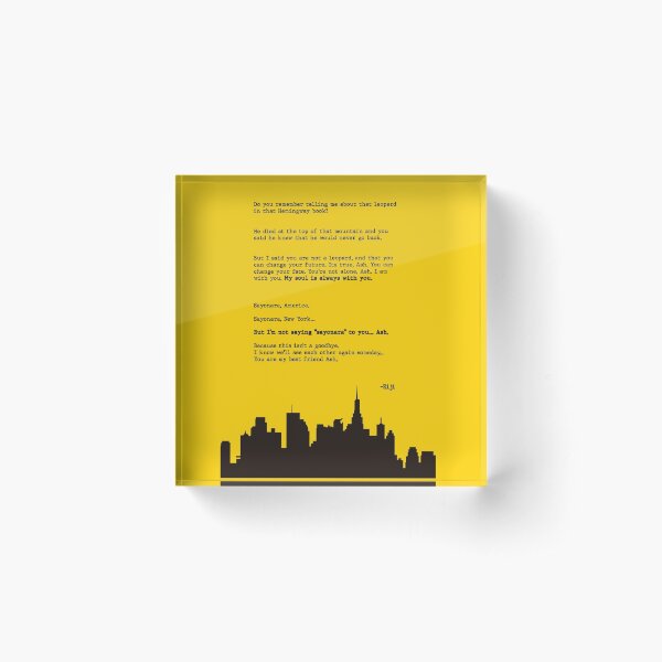 Item preview, Letter to Ash Banana Fish designed and sold by Luckygeek.