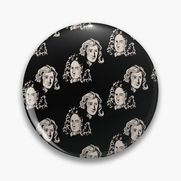 Item preview, Newton Leibniz Portrait designed and sold by DavinciStore21.