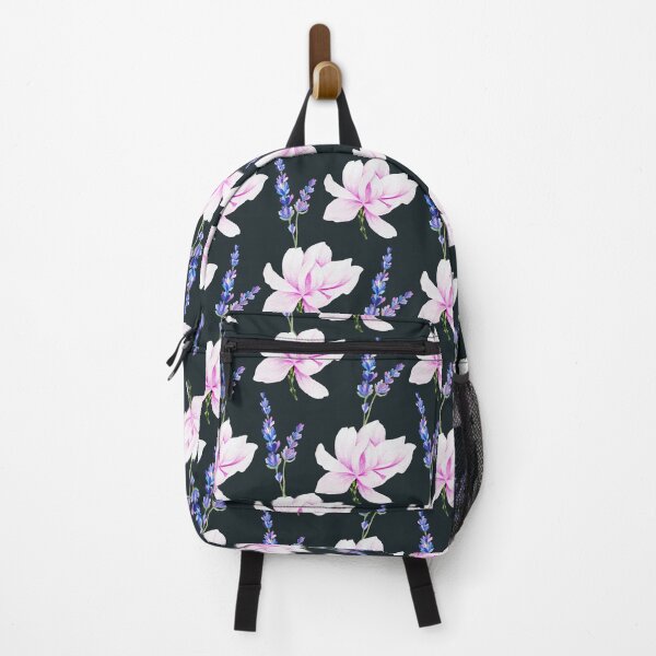 Item preview, Magnolia and lavender pattern designed and sold by fowons.