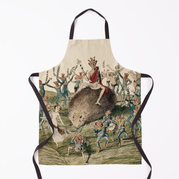 Artikelvorschau, The fairy King atop a Hedgehog entworfen und verkauft von Vintage Designs +.