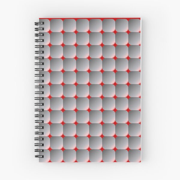 Item preview, Retro Square Scales - Dark Red and Grey designed and sold by Quooki.