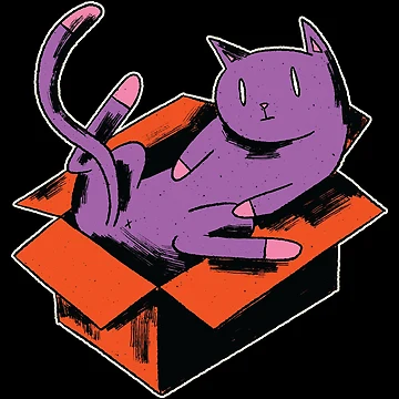 Artwork thumbnail, Cat In Box by DavinciStore21