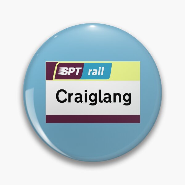 Item preview, Craiglang Station Sign designed and sold by CherryCassette.