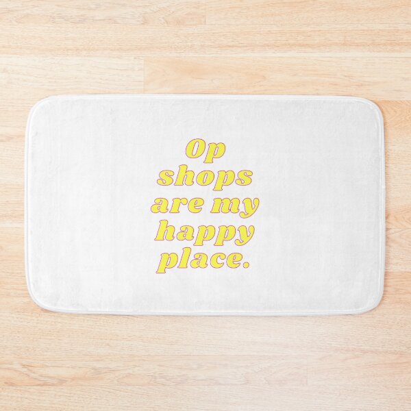 Item preview, Op shops are my happy place. designed and sold by FunSheTees.