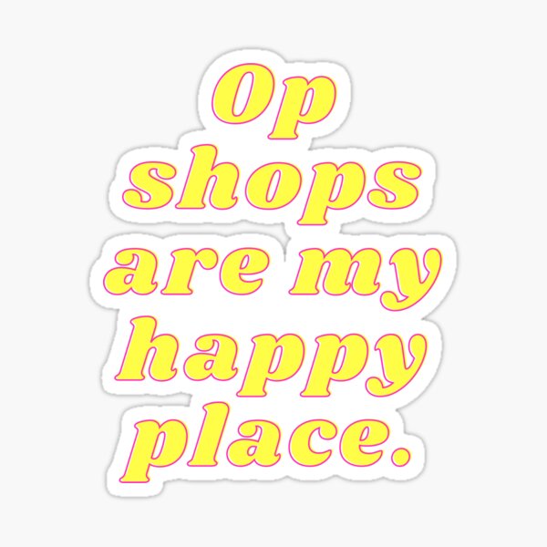 Aperçu de l'œuvre Les magasins d'opération sont mon endroit heureux. créée et vendue par FunSheTees.