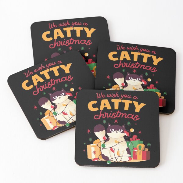 Item preview, We Wish You A Catty Christmas designed and sold by DavinciStore21.