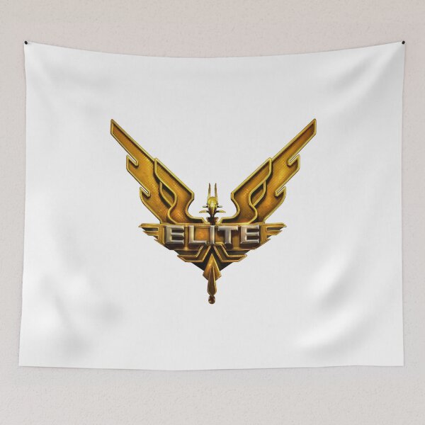 Item preview, Elite Dangerous gold logo designed and sold by UnPEngineer.