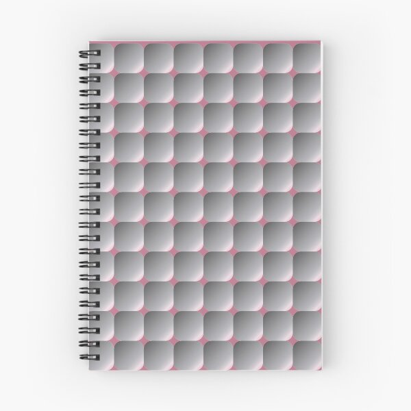 Item preview, Retro Square Scales - Dusky Pink and Grey designed and sold by Quooki.