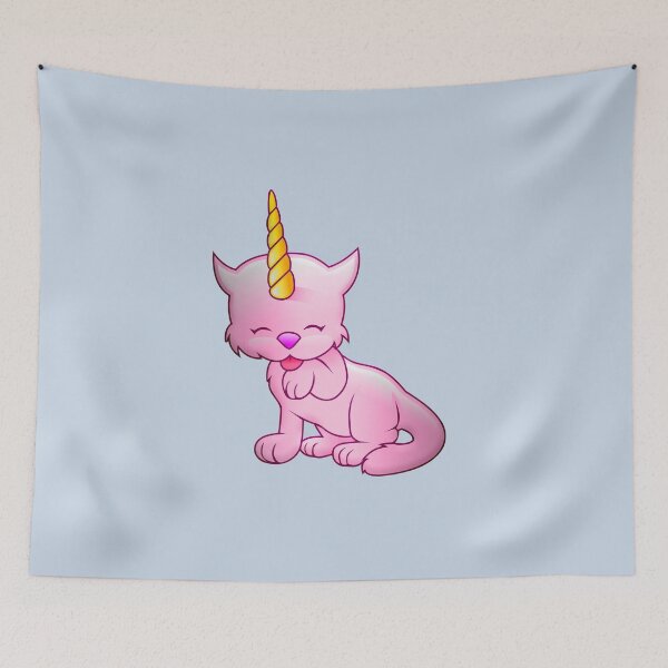 Item preview, Funny Cute Caticorn designed and sold by Doodlehub.
