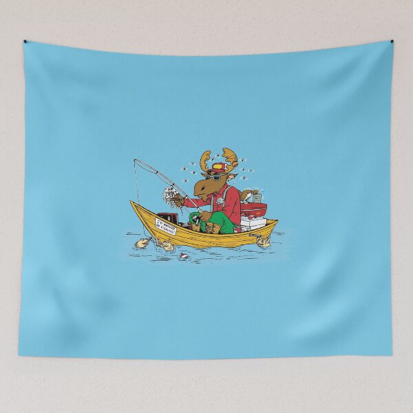 Item preview, Moose Fishing designed and sold by Venture-Graphix.