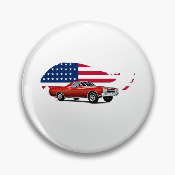 Item preview, El Camino USA Print designed and sold by Auto-Prints.