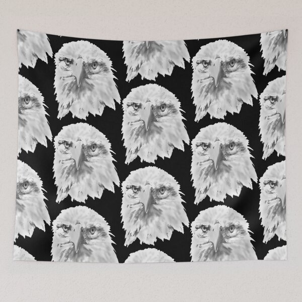 Item preview, Bald Eagle head  as a drawing designed and sold by Dalyndigital Photography.