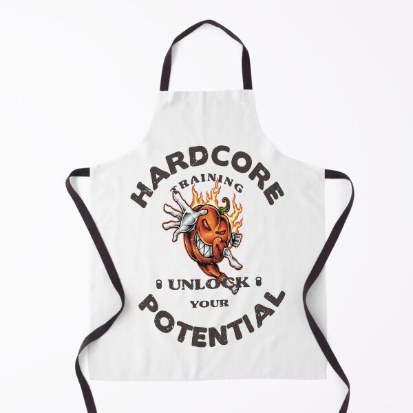 Item preview, Hardcore Training Unlock Your Potential Halloween Pumpkin Workout Bodybuilding designed and sold by ProjectX23.