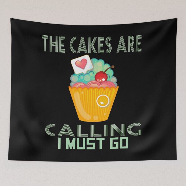 Item preview, The Cakes are Calling I Must Go Design designed and sold by Paula Helit.