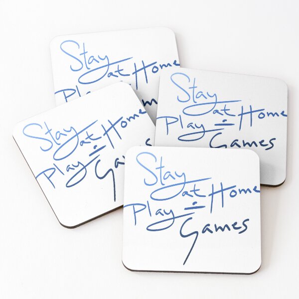 Item preview, Stay at Home & Play Games designed and sold by MONOKERUS.