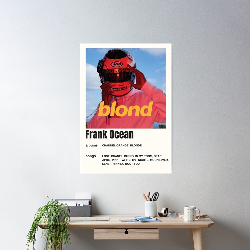 Frank Ocean Blonded Acid Poster MINT CONDITION still in