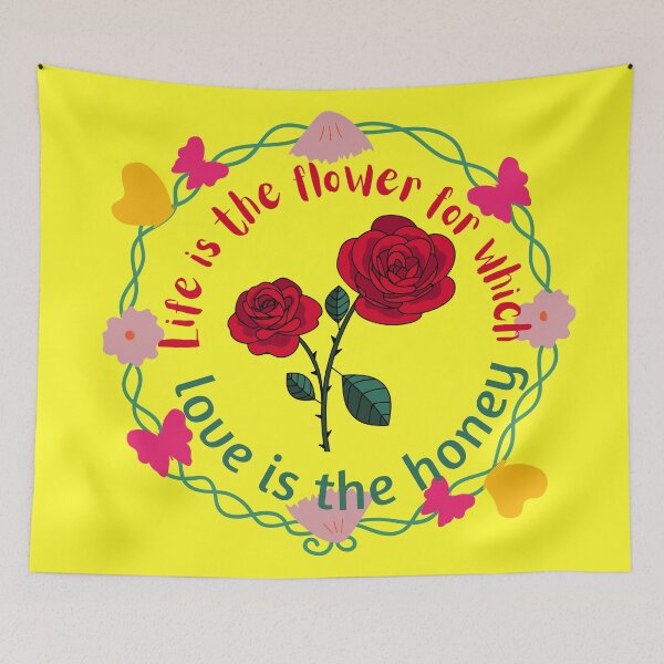 Item preview, Life is the flower designed and sold by Evanbabu.