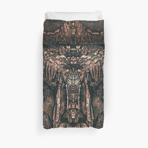 “Shamalion” (bronze) Duvet Cover