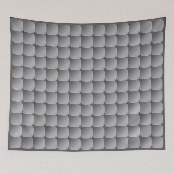 Item preview, Retro Square Scales - Dark Grey and Light Grey designed and sold by Quooki.