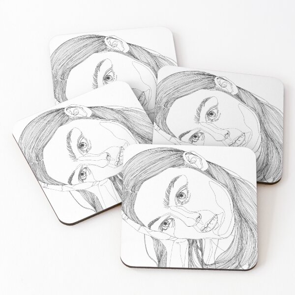 Item preview, Linear portrait designed and sold by Sandrinebgt.