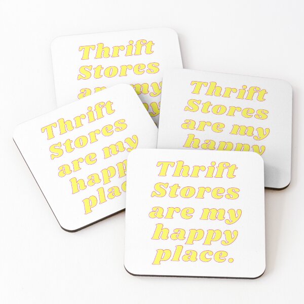Item preview, Thrift stores are my happy place designed and sold by FunSheTees.