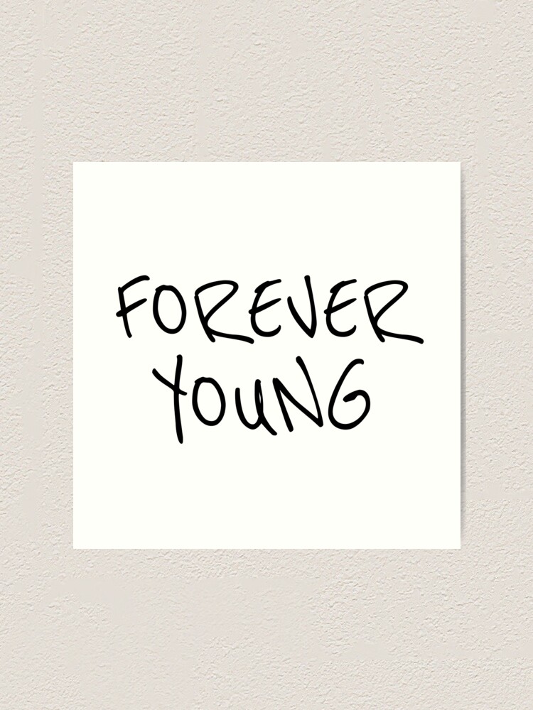 Bob Dylan Music Song Lyrics Forever Young Neil Young Folk Protest Hippie Art Print By Lukamatijas Redbubble