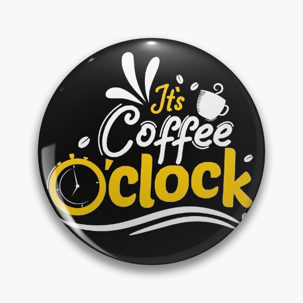 Item preview, It's Coffee O'clock designed and sold by TransFoto.