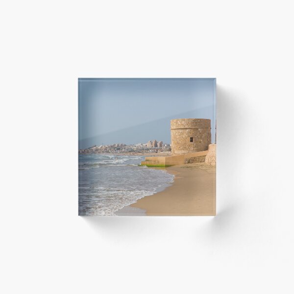 Item preview, La Mata Beach Spain with Landmark Tower designed and sold by acceleratorhams.