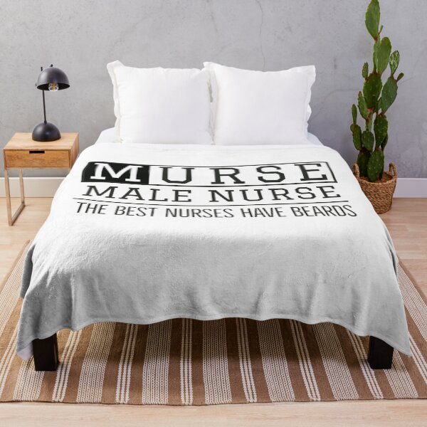 Item preview, Murse Male Nurse The Best Nurses Have Beards Black  designed and sold by Jajulile.