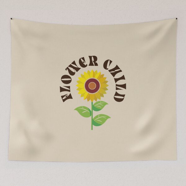 Item preview, Flower Child , flowers , blooming Sunflower designed and sold by Mekoooo.