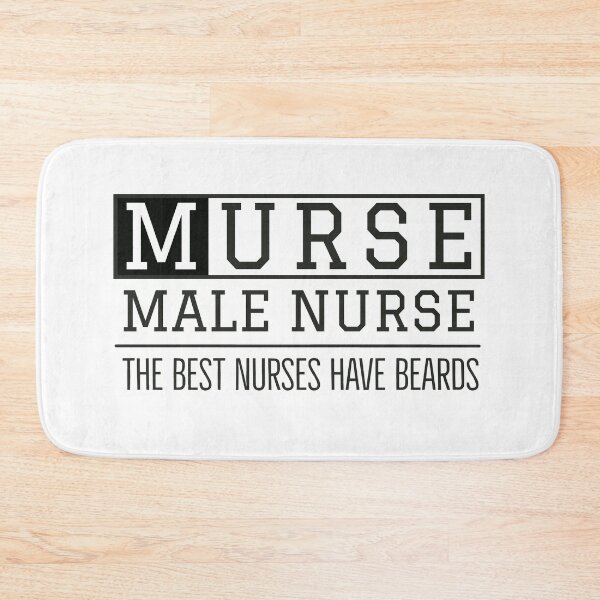 Item preview, Murse Male Nurse The Best Nurses Have Beards Black  designed and sold by Jajulile.