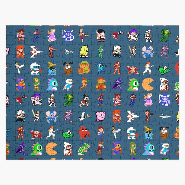 Vista previa del artículo con la obra «8BIT ICONS v2», diseñado y vendido por PIXLTEES.