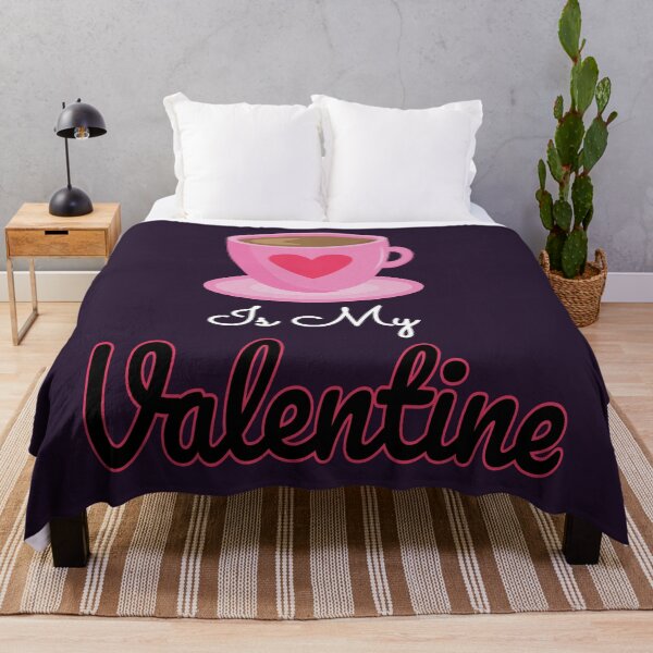 Item preview, Love Coffee Is My Valentine Love And Heart designed and sold by RadhaWords.