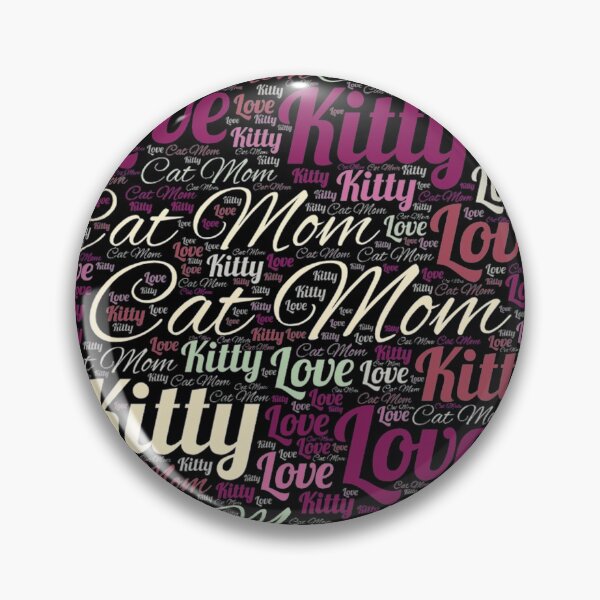 Item preview, Cat mom word cloud art designed and sold by yoshra.