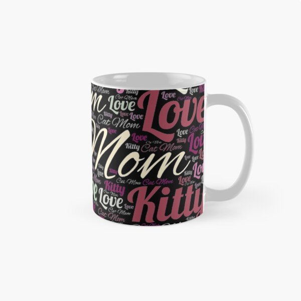 Item preview, Cat mom word cloud art designed and sold by yoshra.