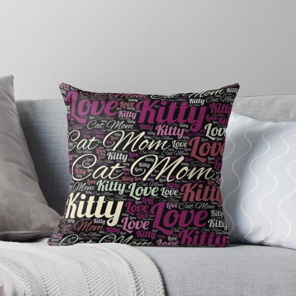 Item preview, Cat mom word cloud art designed and sold by yoshra.