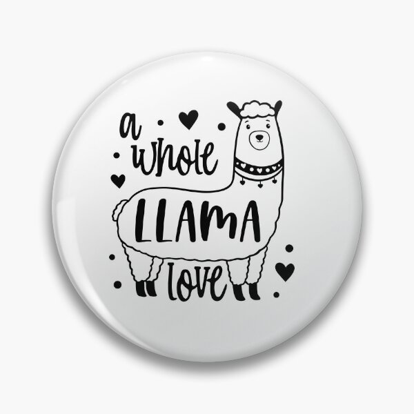 Item preview, Valentine's Llama Love designed and sold by Letters-Art.