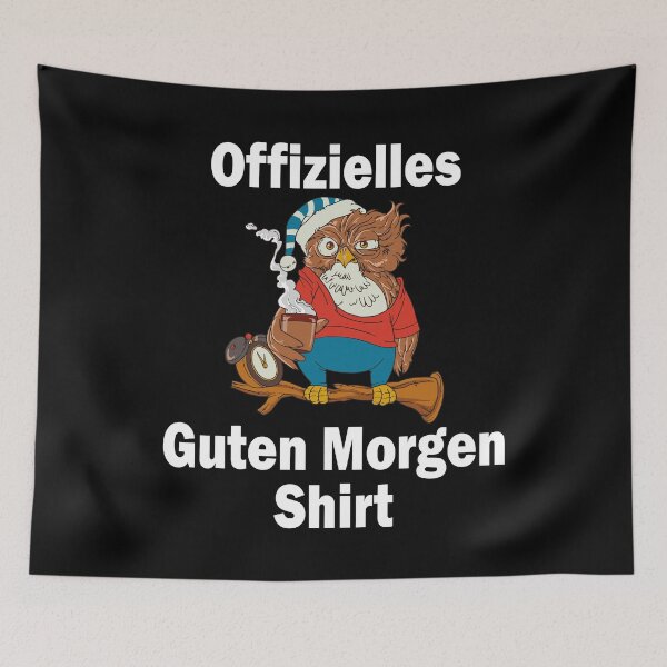 Artikelvorschau, Offizielles Guten Morgen Shirt entworfen und verkauft von Stndor.