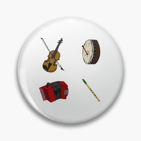 Item preview, Irish Music Sticker Pack St Patricks Day designed and sold by doodlerob.