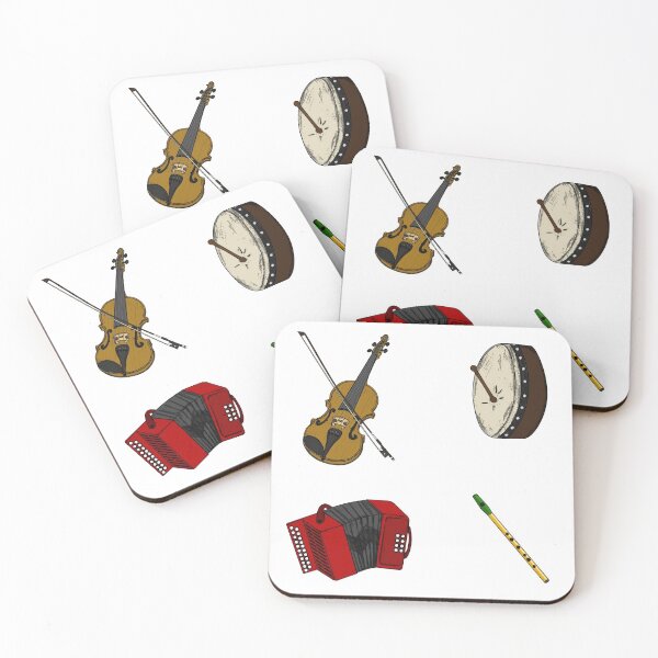 Item preview, Irish Music Sticker Pack St Patricks Day  designed and sold by doodlerob.