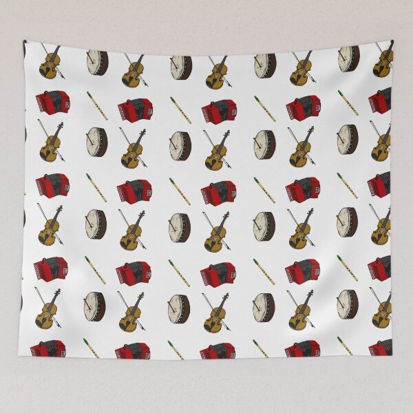Item preview, Irish Music Sticker Pack St Patricks Day  designed and sold by doodlerob.