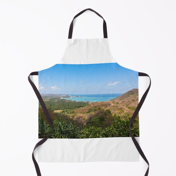 Item preview, A view over Baturiti and Kuta Beach, Lombok Indonesia designed and sold by SnapTPhotograph.